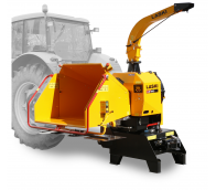 Powerful chipper with swivel base and hitch for 8t trailers 
 LS 160 TT (1000 rpm)